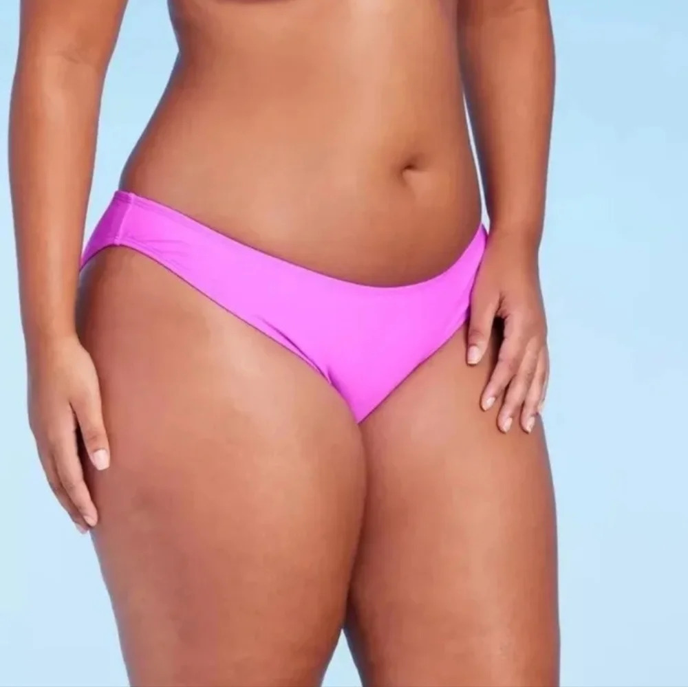NWT Wild Fable Women's Low Rise Cheeky Bikini Swim Bottoms XL 16